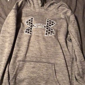 Heather Gray Under Armour Hoodie